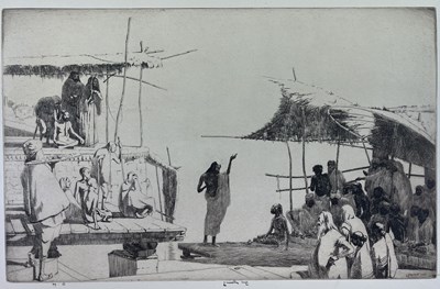 Lot 485 - ERNEST STEPHEN LUMSDEN - A MODERN BETHESDA - 1923 ETCHING