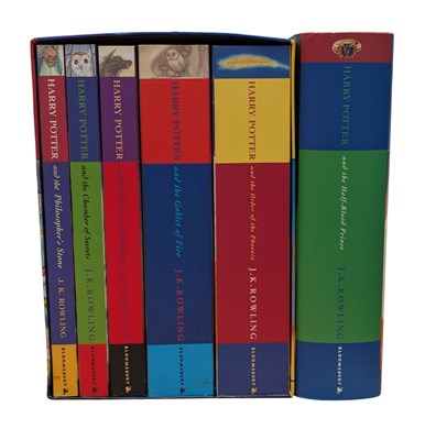 Lot 519 - J K ROWLING - HARRY POTTER FANTASY BOOK BOX SET