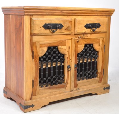 Lot 1027 - 20TH CENTURY SHEESHAM SIDEBOARD