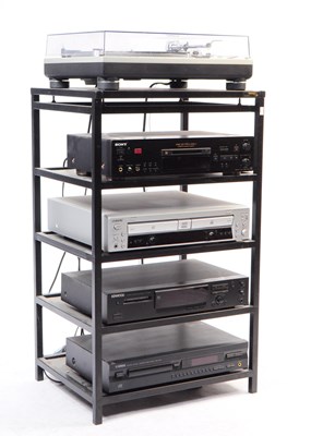 Lot 404 - HIFI AUDIO STACKING SYSTEM