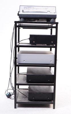 Lot 404 - HIFI AUDIO STACKING SYSTEM