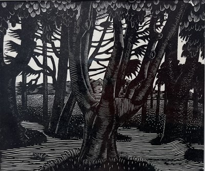 Lot 536 - ERIC RAVILIOUS (1903-1942) - 20TH CENTURY WOODCUT ENGRAVING