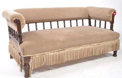 Lot 982 - 19TH CENTURY VICTORIAN SALON SOFA