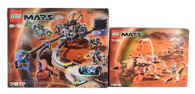 Lot 627 - LEGO - LIFE ON MARS - 7316 & 7317