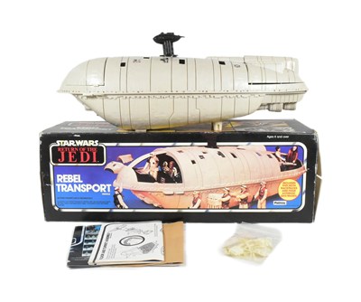 Lot 56 - STAR WARS - VINTAGE REBEL TRANSPORT VEHICLE BOXED PLAYSET