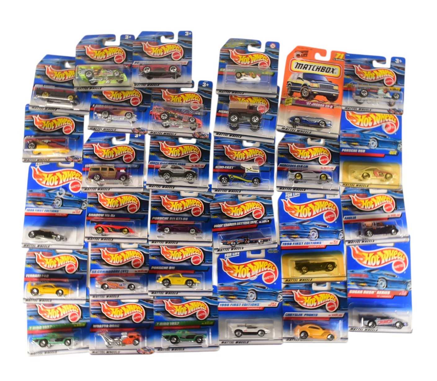 Lot 808 - DIECAST - COLLECTION OF CARDED HOT WHEELS DIECAST MODELS