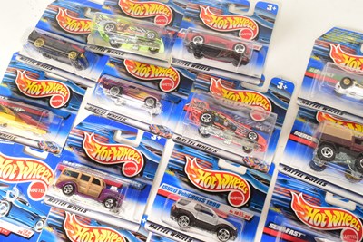 Lot 808 - DIECAST - COLLECTION OF CARDED HOT WHEELS DIECAST MODELS