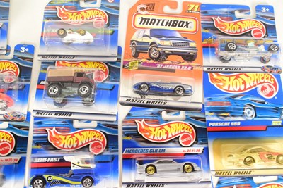 Lot 808 - DIECAST - COLLECTION OF CARDED HOT WHEELS DIECAST MODELS