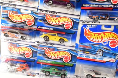 Lot 808 - DIECAST - COLLECTION OF CARDED HOT WHEELS DIECAST MODELS