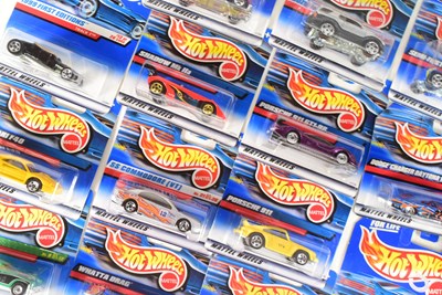 Lot 808 - DIECAST - COLLECTION OF CARDED HOT WHEELS DIECAST MODELS