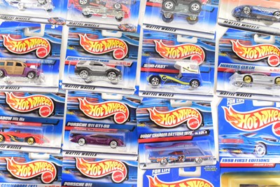 Lot 808 - DIECAST - COLLECTION OF CARDED HOT WHEELS DIECAST MODELS