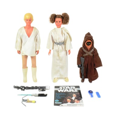 Lot 44 - STAR WARS - VINTAGE KENNER 12" SCALE ACTION FIGURES