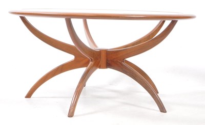 Lot 827 - VICTOR B. WILKINS FOR G PLAN - 1960S RETRO SPIDER LEG COFFEE TABLE