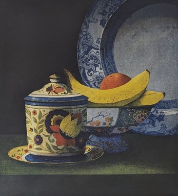 Lot 53 - TERENCE MILLINGTON (B. 1943) - UNTITLED STILL LIFE LITHOGRAPH