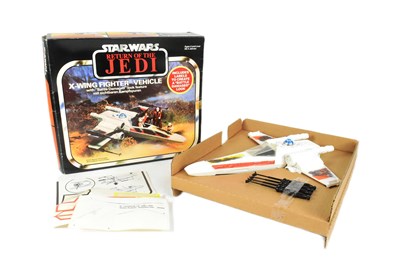 Lot 64 - STAR WARS - ORIGINAL X-WING FIGHTER VEHICLE PLAYSET