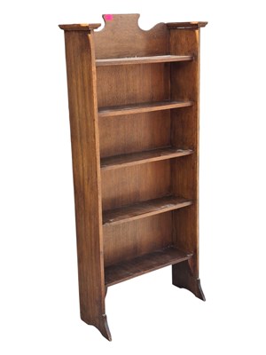 Lot 974 - EARLY 20TH CENTURY ARTS & CRAFTS BOOKCASE