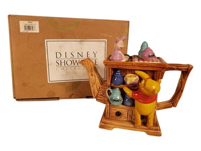 Lot 163 - 1998 LIMITED ADDITION DISNEY WINNIE THE POOH HUTCH CHINA TEAPOT