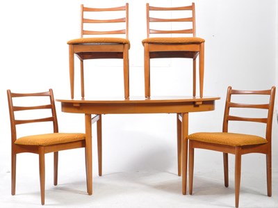 Lot 856 - BRITISH MODERN DESIGN - MID CENTURY TEAK DINING TABLE