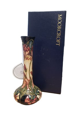 Lot 133 - MOORCROFT - 2001 LIMITED EDITION CARMONA POTTERY VASE