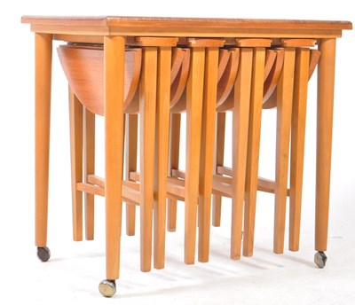 Lot 855 - AFTER POUL HUNDEVAD - MID CENTURY NEST OF TABLES