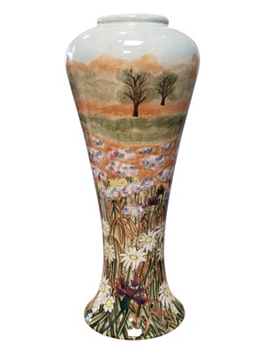 Lot 127 - COBRIDGE - 1999 LIMITED EDITION OX-EYE STONEWARE VASE