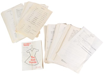 Lot 5 - THE RONALD WOLFE COLLECTION – THE RAG TRADE