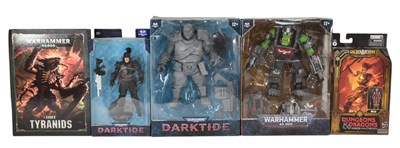 Lot 614 - WARHAMMER - MCFARLANE TOYS DARKTIDE FIGURES