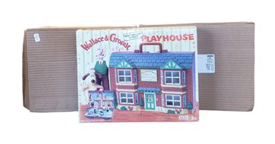 Lot 298 - THREE 1989 WALLACE AND GROMIT WEST WALLABY STREET PLAYHOUSE SETS