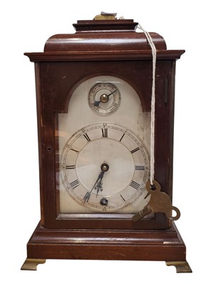 Lot 304 - WINTERHALDER & HOFMEIER - EARLY 20TH CENTURY MANTEL CLOCK
