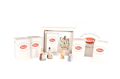 Lot 147 - WADE - FIVE 2002 COLLECTORS CLUB CERAMIC PETER PAN FIGURES