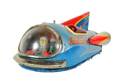 Lot 611 - TINPLATE TOYS - VINTAGE JAPANESE ATOM ROCKET 7 ROBOT