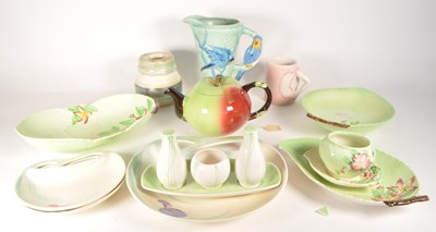 Lot 165 - COLLECTION OF 20TH CENTURY CARLTON AND BURLEIGH WARE CERAMICS