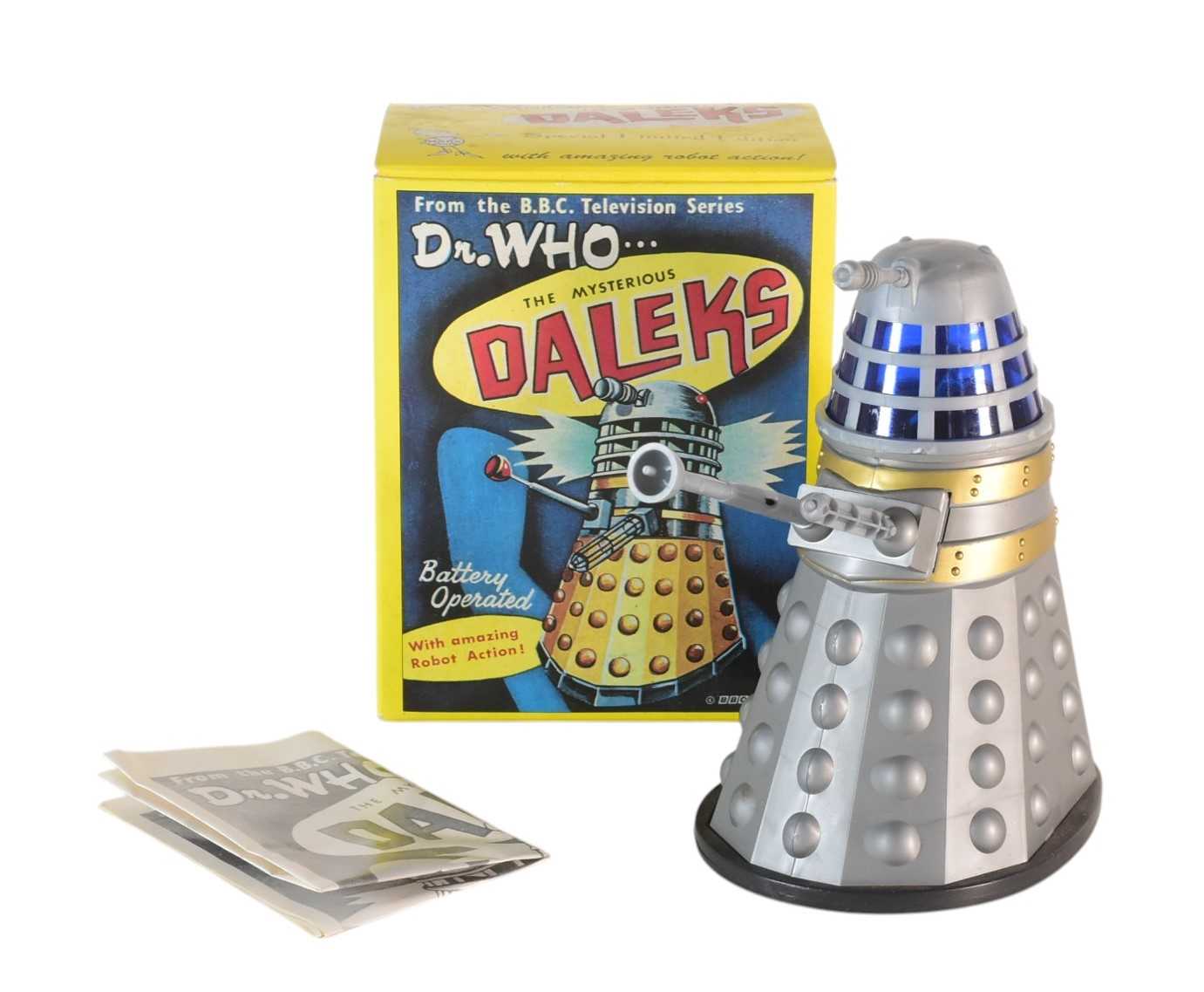 Lot 540 - DR WHO - DAPOL MARX TOYS MYSTERIOUS DALEK