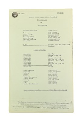 Lot 123 - THE RONALD WOLFE COLLECTION – ROMANY JONES