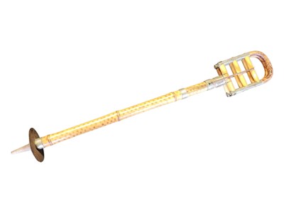 Lot 313 - EARLY 20TH CENTURY FRENCH TIGER BAMBOO SHOOTING STICK