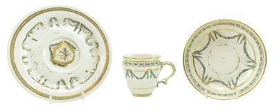 Lot 45 - SET OF 18TH CENTURY BRISTOL (CHAMPION) HARD PASTE PORCELAIN PIECES
