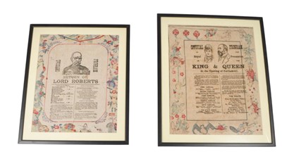 Lot 321 - TWO EARLY 20TH CENTURY ROYAL OFFICIAL PROGRAMMES