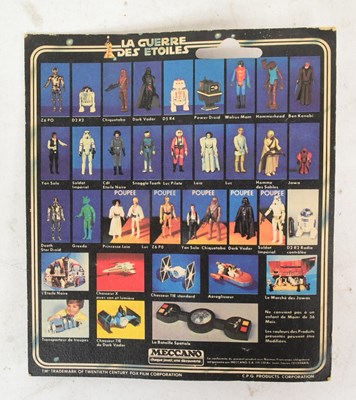 Lot 566 - STAR WARS - SCARCE FRENCH MOC CARDED ACTION FIGURE