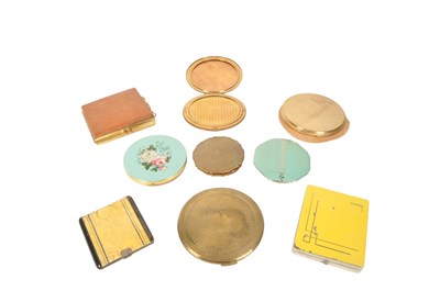 Lot 333 - COLLECTION OF VINTAGE MIRRORED COMPACTS