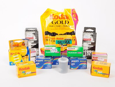 Lot 230 - COLLECTION OF 35MM CAMERA FILM