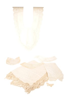Lot 350 - COLLECTION OF VICTORIAN & EDWARDIAN LACE