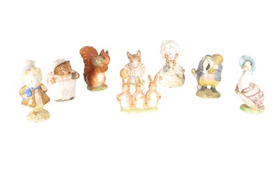 Lot 461 - BESWICK - COLLECTION OF BEATRIX POTTER FIGURES