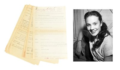 Lot 279 - THE RONALD WOLFE COLLECTION - JULIE ANDREWS