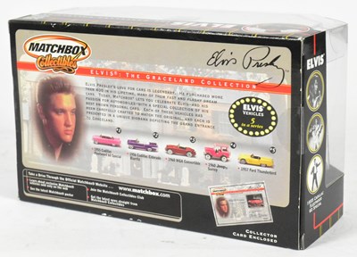 Lot 53 - DIECAST - MATCHBOX COLLECTIBLES ELVIS GRACELAND 1955 CADILLAC