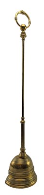 Lot 454 - 19TH CENTURY VICTORIAN WEIGHTED BRASS COUNTRY HOUSE DOOR STOP