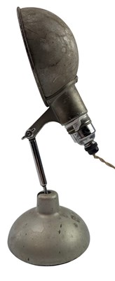 Lot 432 - RETRO 20TH CENTURY METAL INDUSTRIAL DESK LAMP