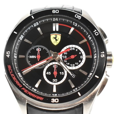 Lot 411 - SCUDERIA FERRARI GENTLEMANS WRISTWATCH