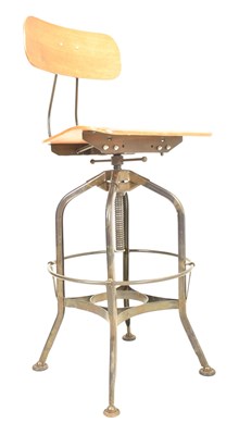 Lot 198 - TOLEDO - MODERN DESIGNER BENTWOOD AND IRON WORKED CHAIR