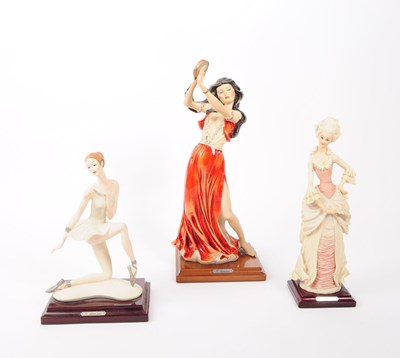 Lot 18 - G ARMANI - CAPODIMONTE - COLLECTION OF THE PORCELAIN BISQUE FIGURES