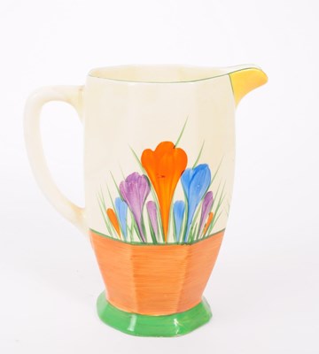 Lot 5 - CLARICE CLIFF - MID CENTURY BIZZARE CROCUS JUG